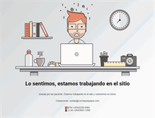 Tablet Screenshot of cocinasyequipos.com